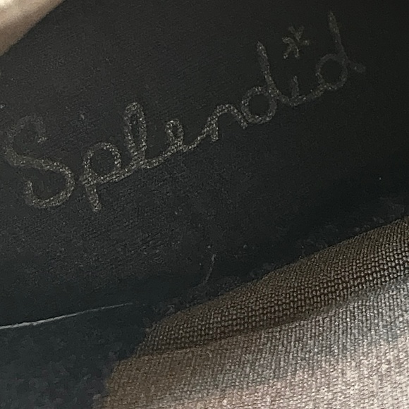 SPLENDID Suede Wedge Ankle Boots Size 7 - Picture 10 of 12